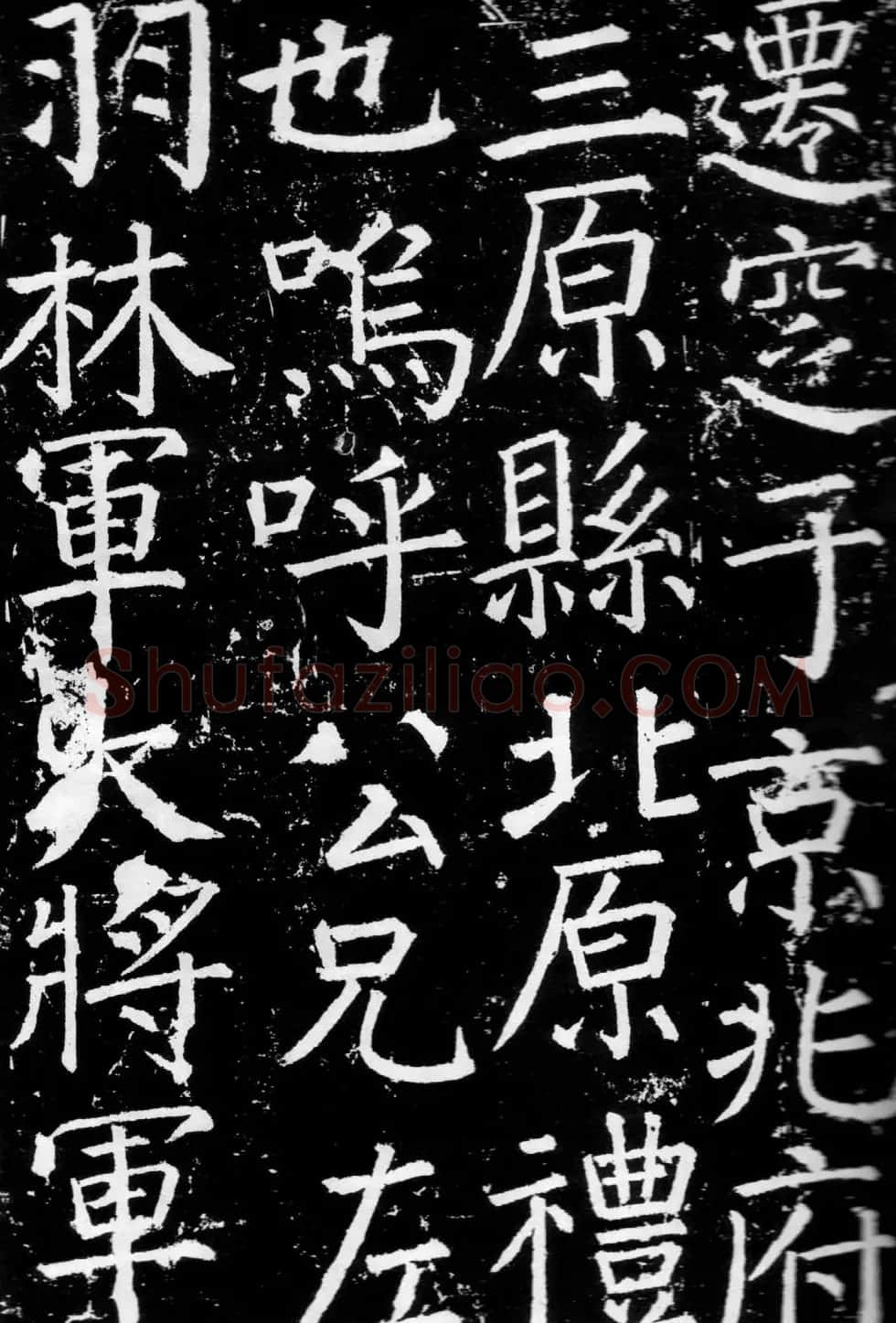 颜真卿楷书《臧怀恪碑》拓本 | 名家书法作品精选