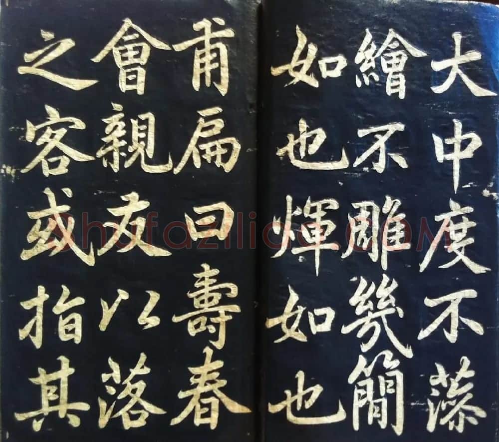 兰新家传碑帖欣赏《赵文敏寿春堂》 | 软笔书法作品