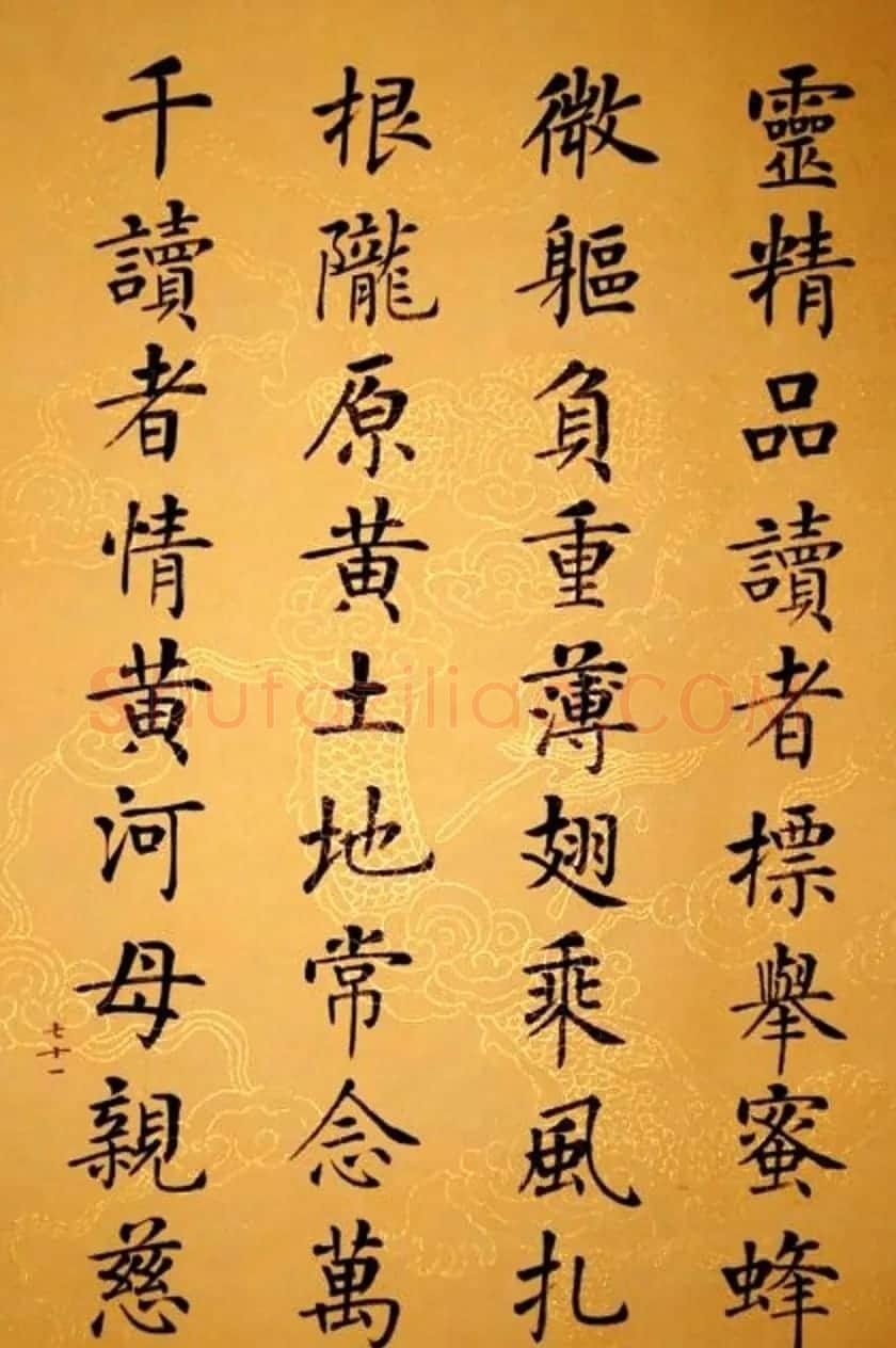 杨华书法册页《杨涵之楷书甘肃赋》 | 毛笔书法作品