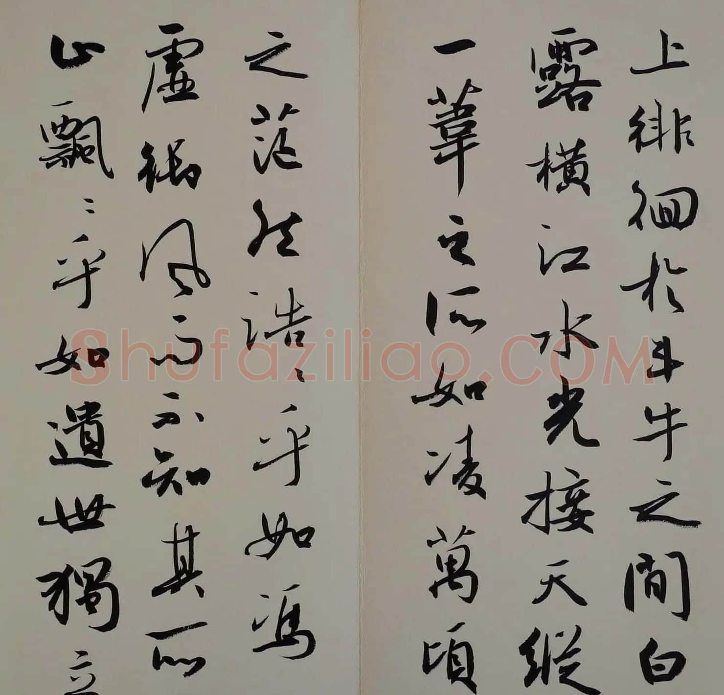 方放书法作品欣赏《苏轼赤壁赋》 | 书法作品欣赏