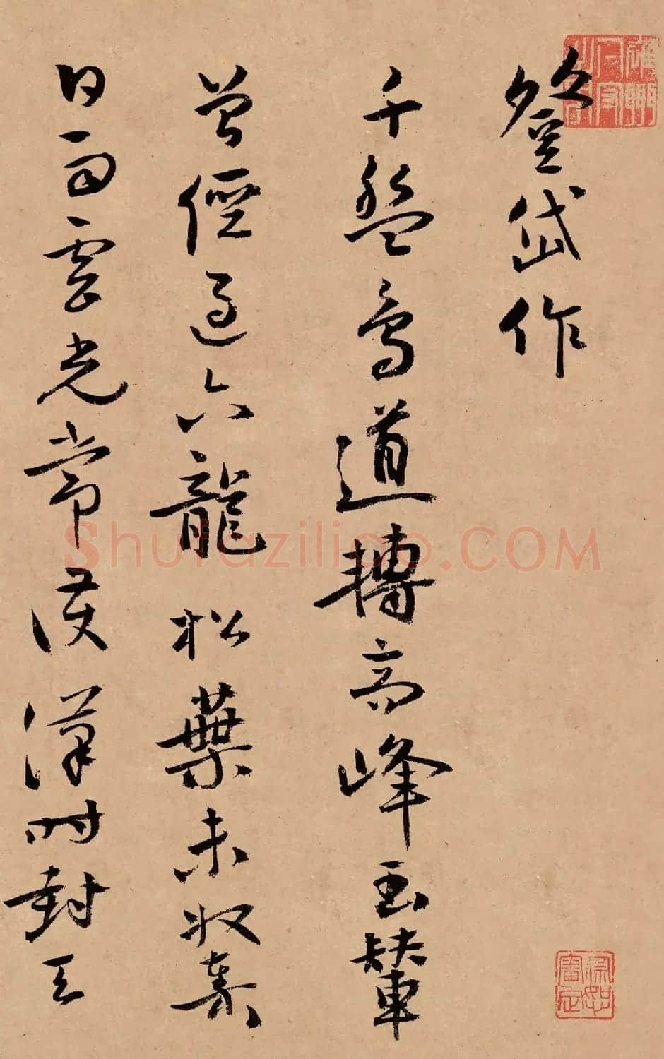 蒋杰书法长卷欣赏《登岱诗册》 | 书法长卷