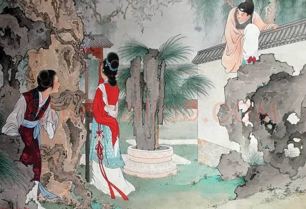 王叔晖绘画作品图册欣赏《西厢记》 | 传世书法作品赏析
