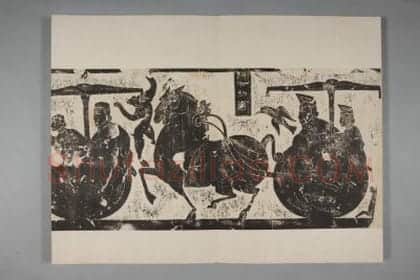 武氏祠·前石室画像题字册 | 故宫铭刻类藏品