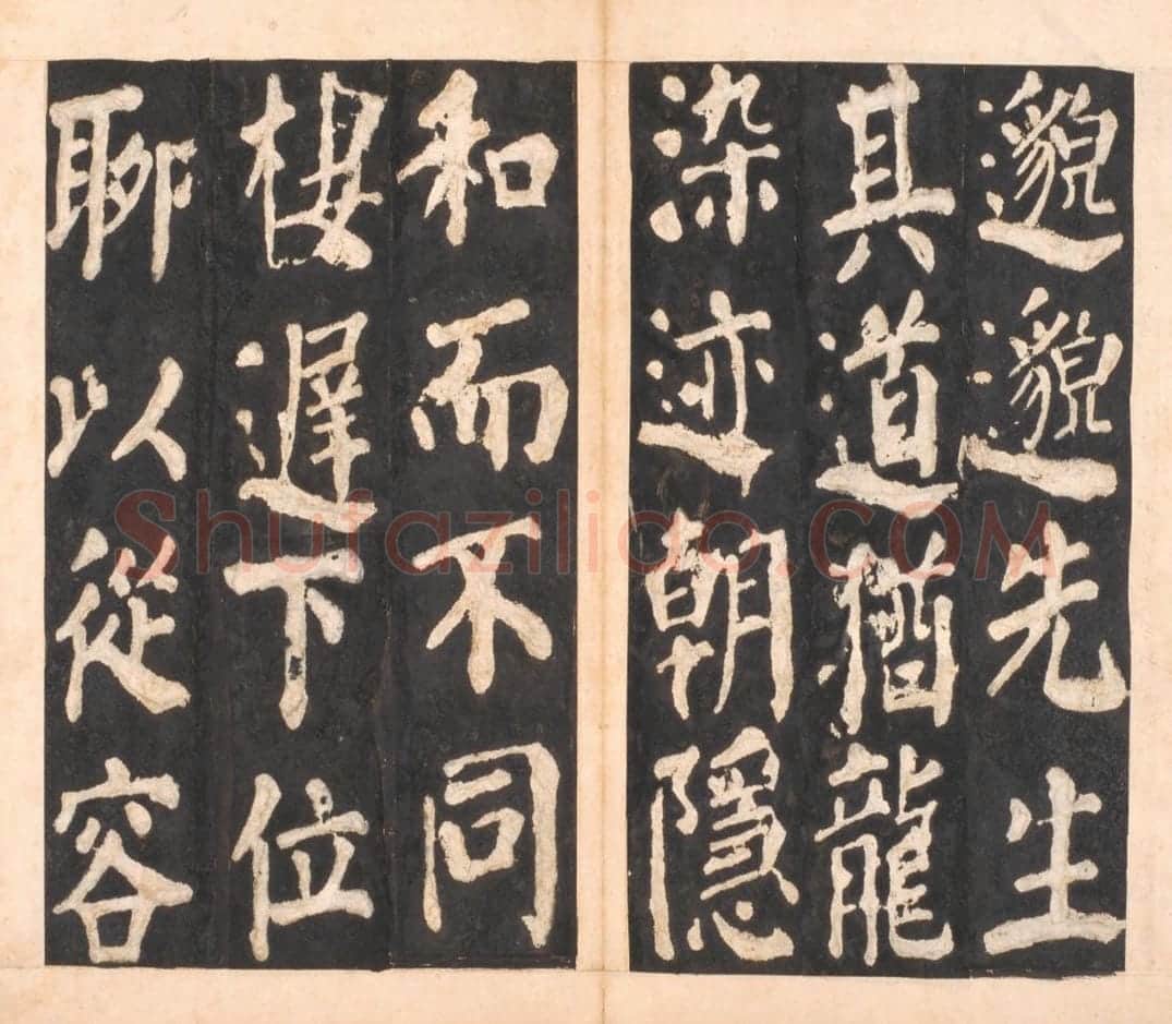 宋拓唐东方画赞碑 | 故宫铭刻类藏品