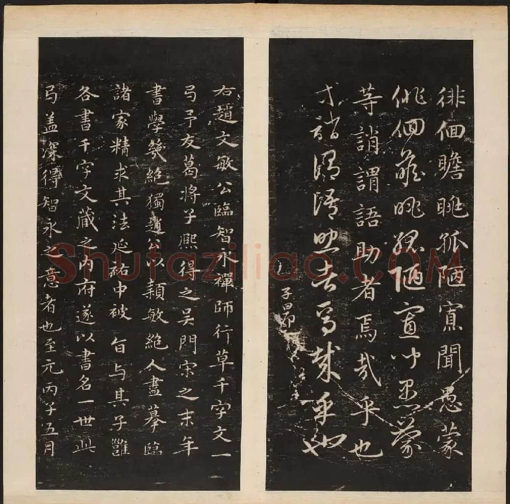 赵孟頫书法专集《渤海藏真帖》第七八册合辑 | 书法碑帖