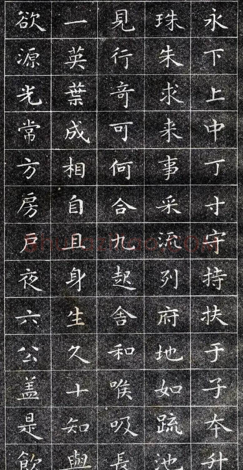 正楷字体范本《王羲之小楷字帖》 | 软笔楷书字帖