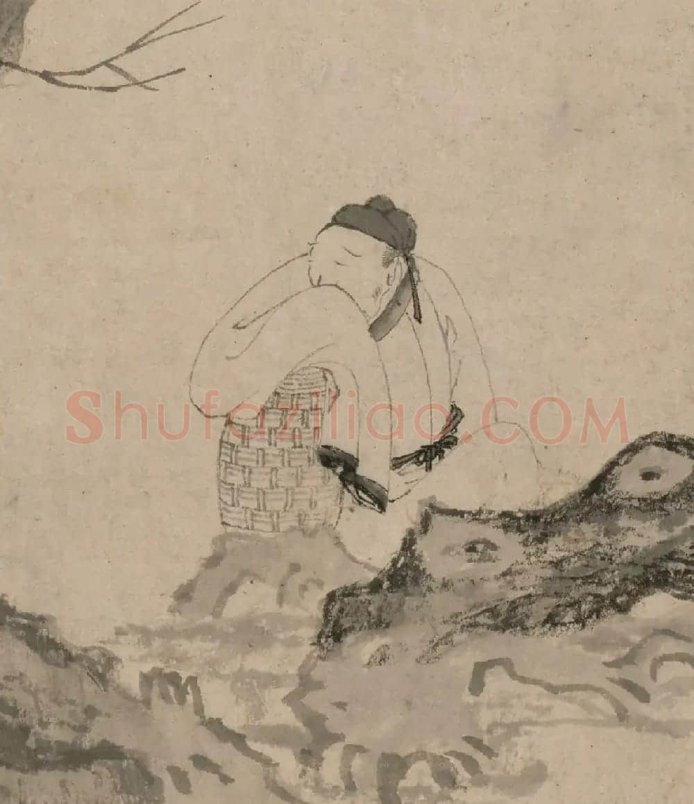 明代唐寅字画《风木图卷》 | 传世书法作品欣赏