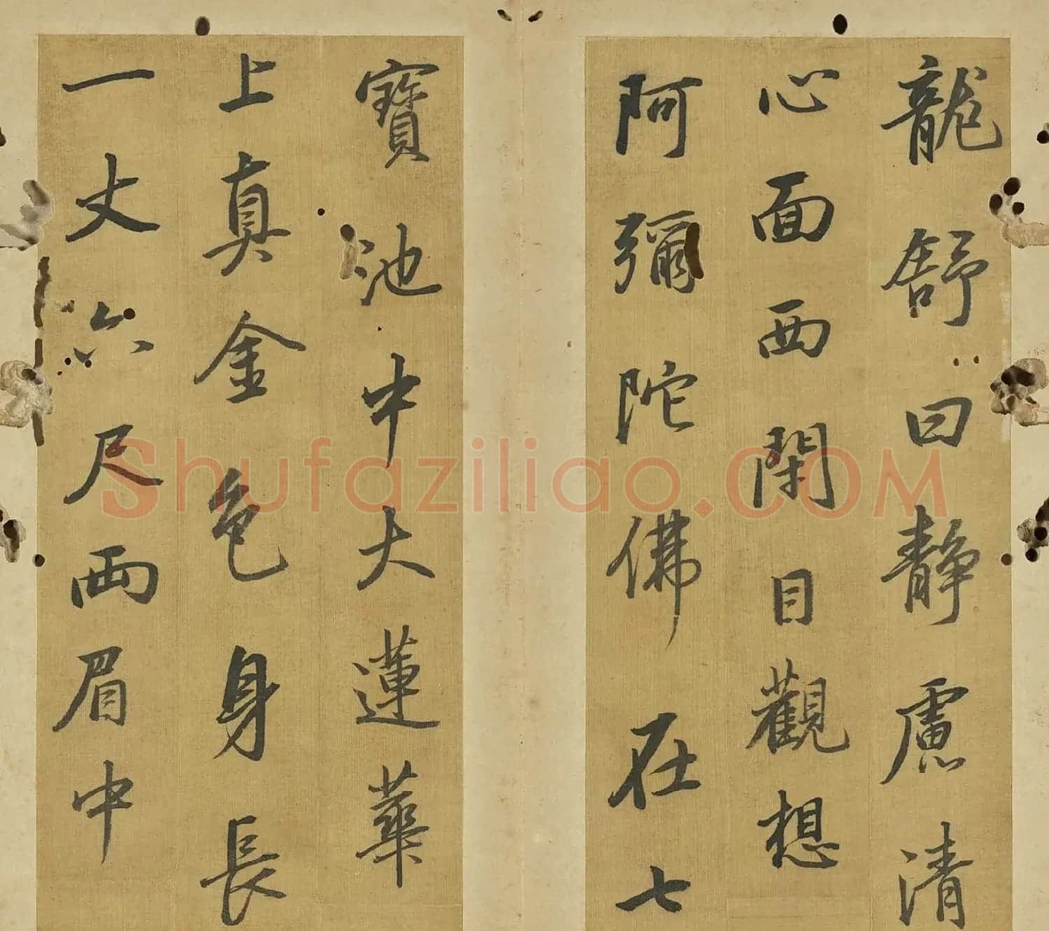 明代董其昌仿古六则册 | 软笔书法作品