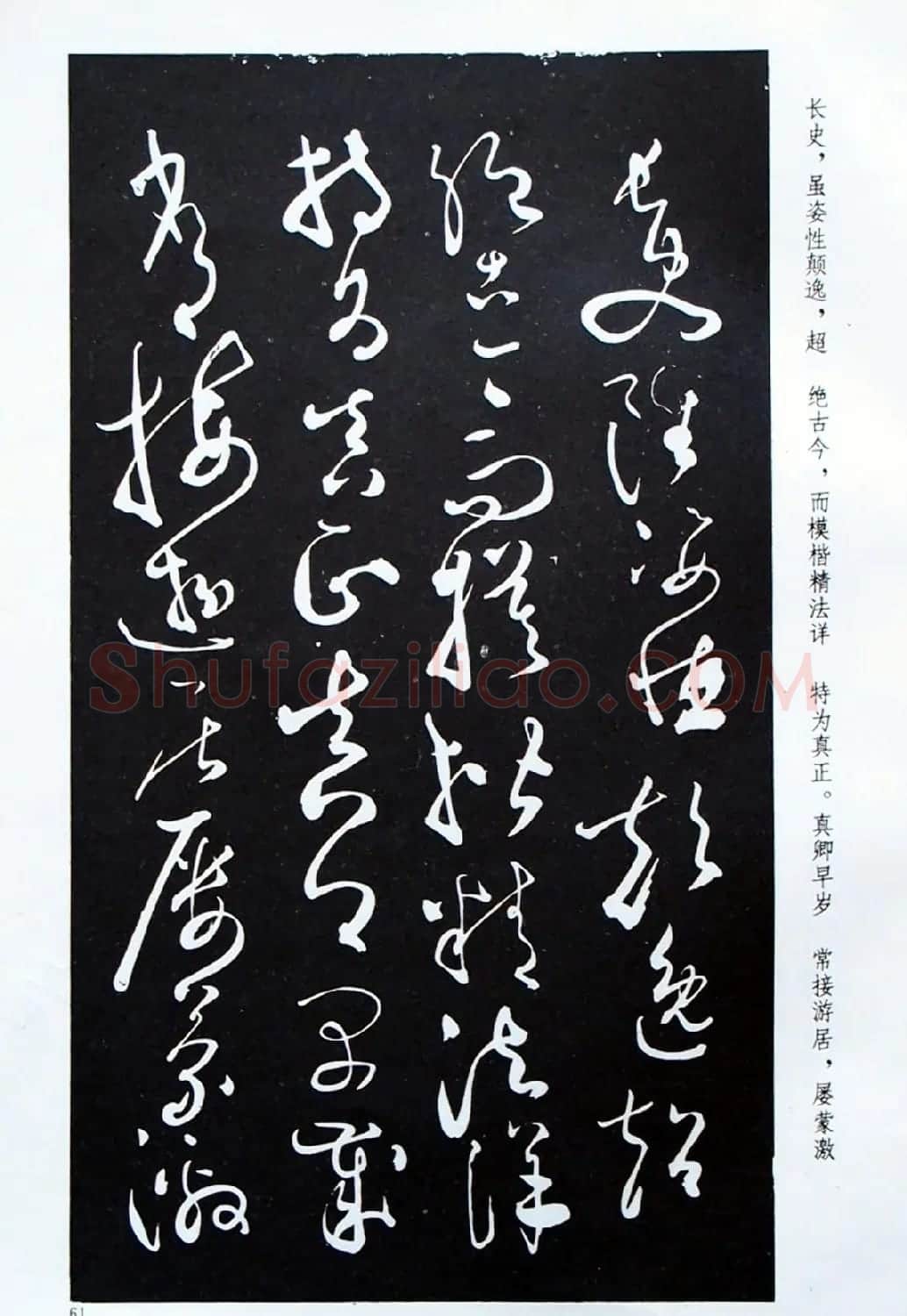 《怀素草书自叙帖》蜀中石氏藏本 | 毛笔草书字帖