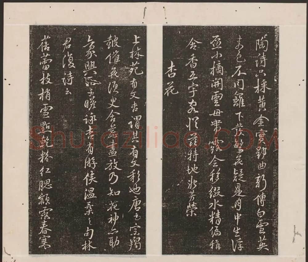 刘园集帖第16卷《东坡米芾帖》 | 书法碑帖
