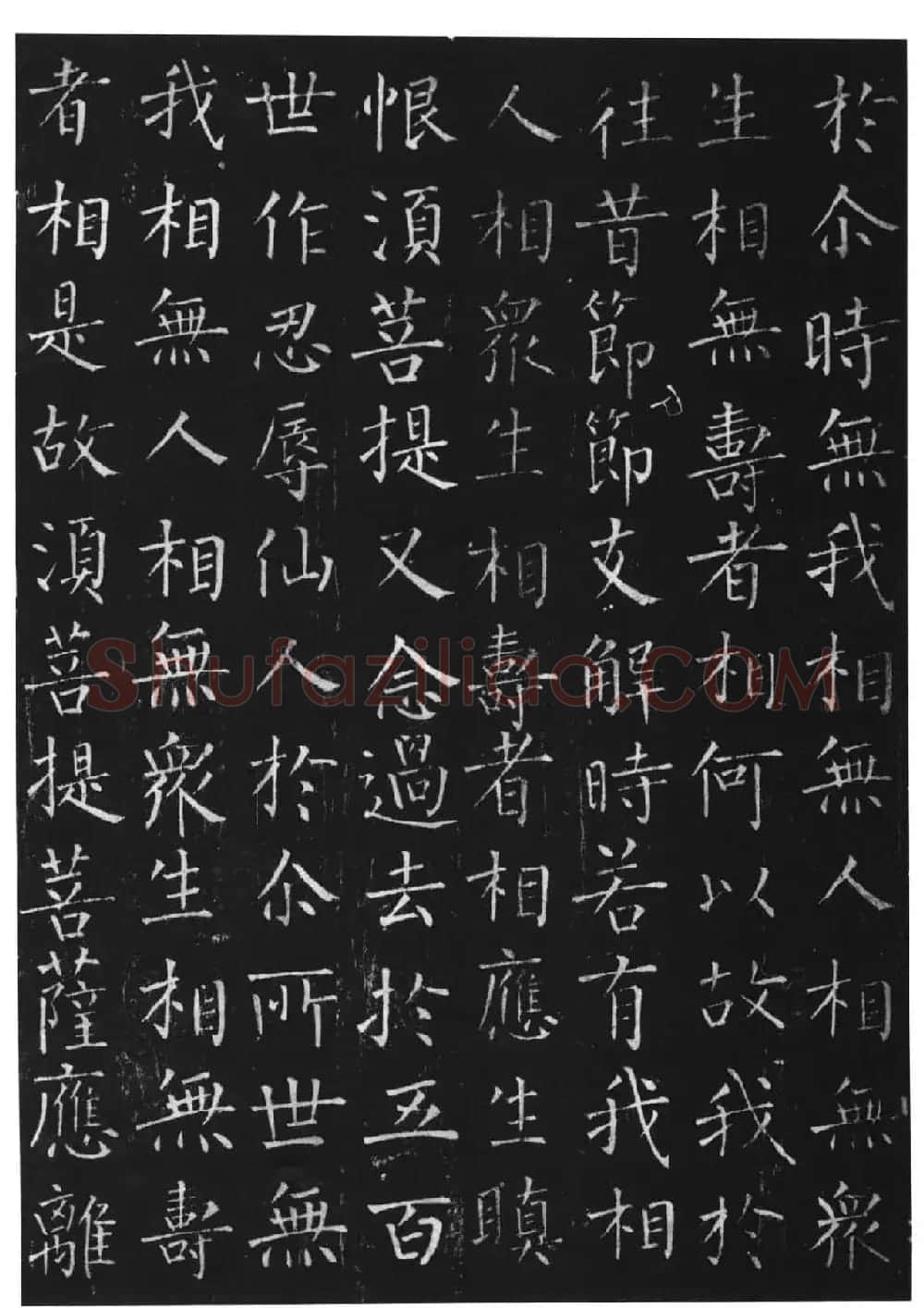 柳体楷书字帖《柳公权金刚经》 | 软笔楷书字帖
