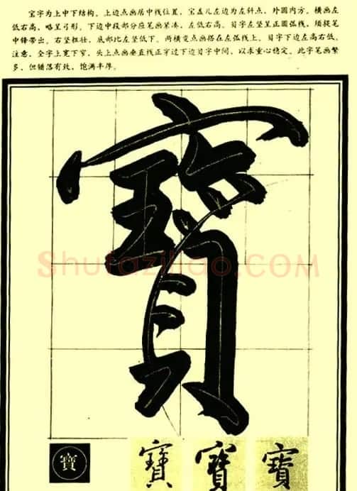 字帖图片《行草笔法解析》 | 毛笔草书字帖