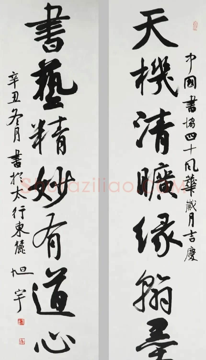 中国书法家协会成立40周年专辑 | 软笔书法作品