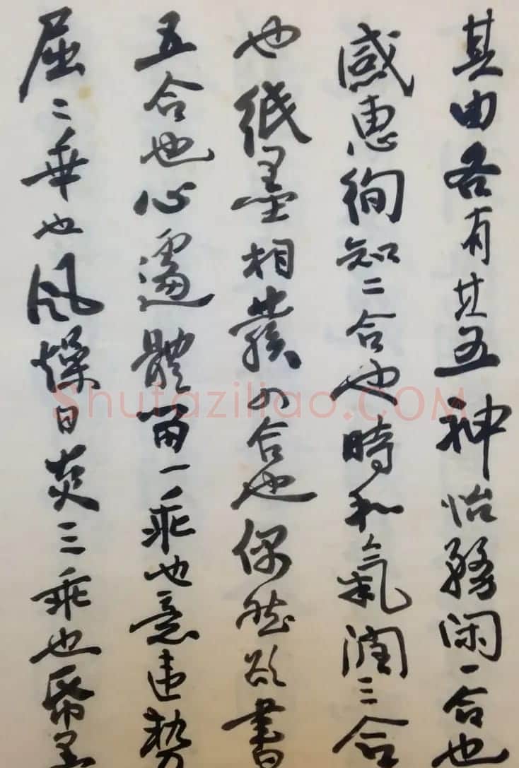 费新我书法册页欣赏《书谱》 | 书法作品欣赏