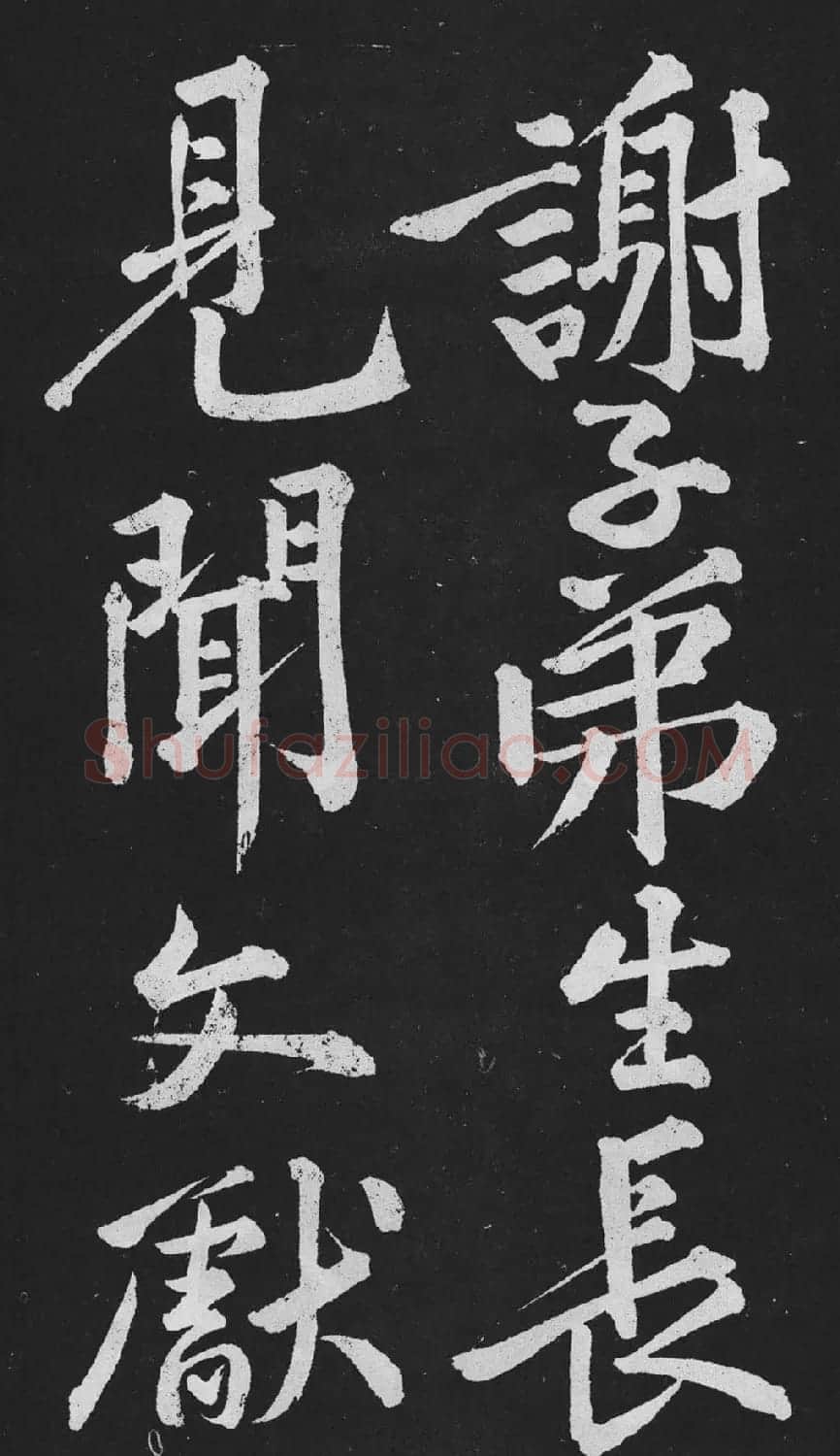 黄庭坚大行楷书欣赏《刘明仲墨竹赋》 | 毛笔书法作品