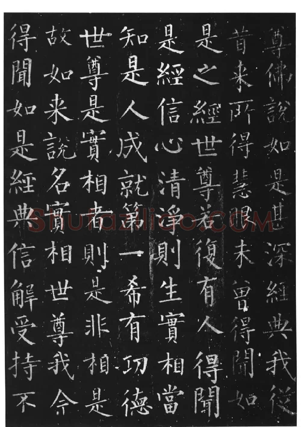 柳体楷书字帖《柳公权金刚经》 | 软笔楷书字帖