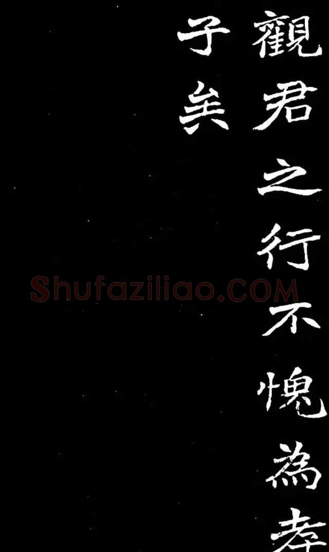 赵之谦楷书作品欣赏《旌孝蒋君传》 | 书法名家作品欣赏
