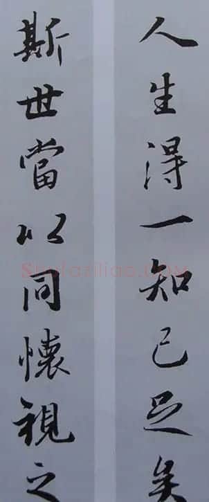 王羲之行书集字书法对联欣赏70幅 | 名家书法作品赏析