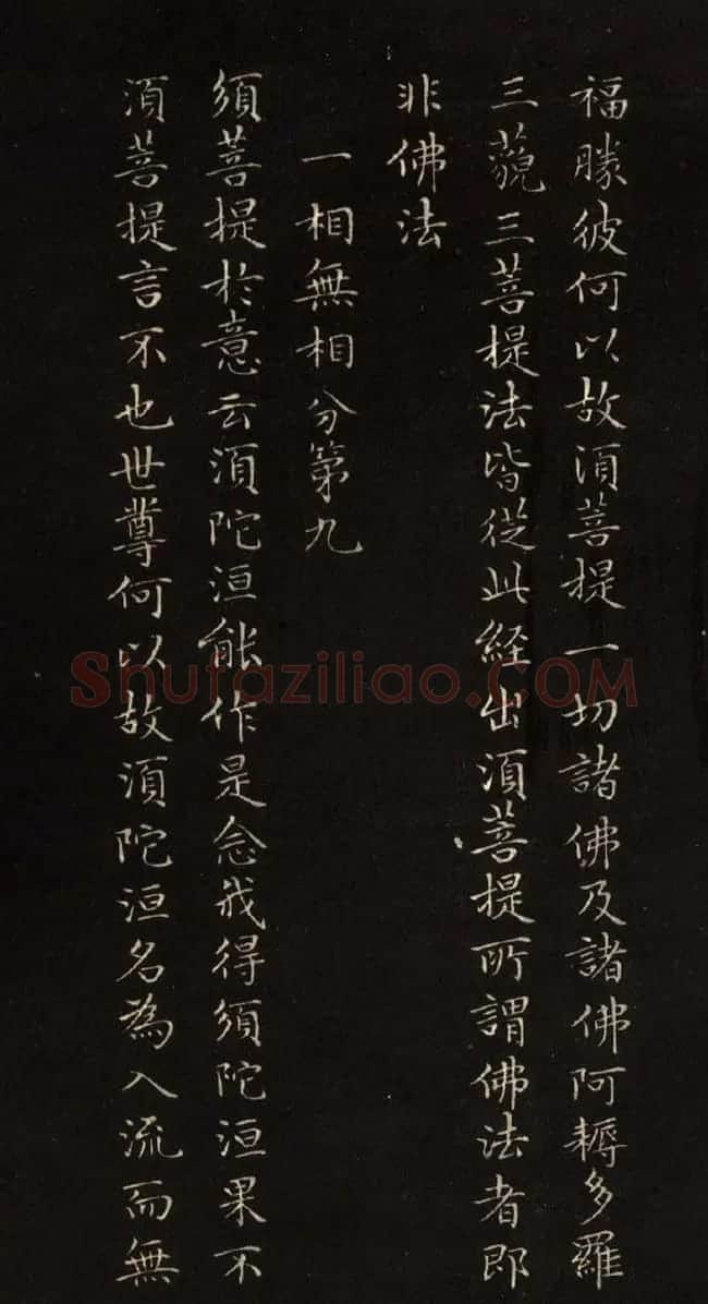 赵文敏法书《赵孟頫金刚经》 | 书法名家作品鉴赏