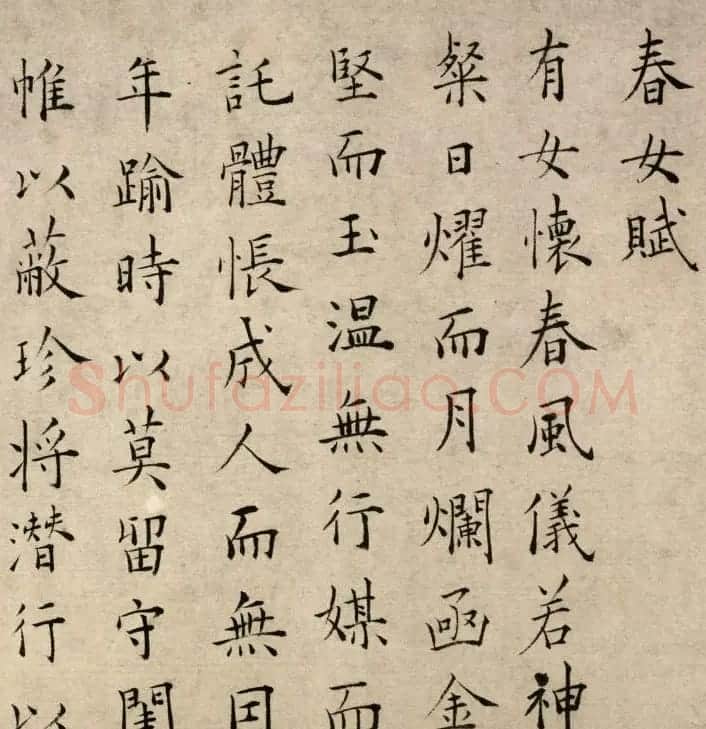 祝允明楷行草三体书法欣赏《杂书诗》长卷 | 书法长卷