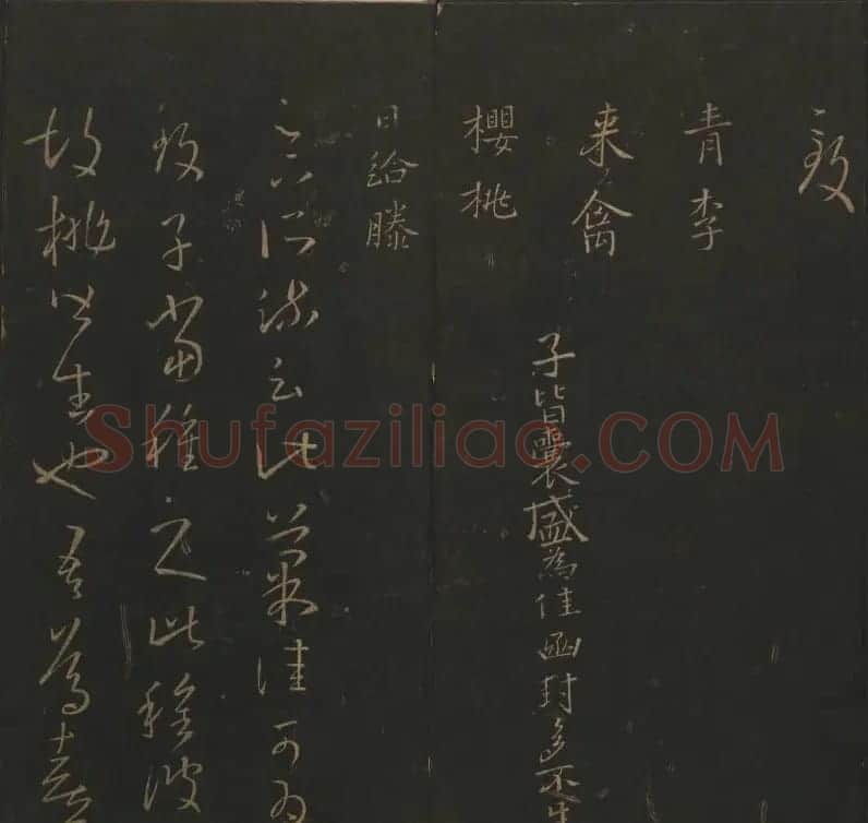 陈元瑞集《玉烟堂法帖》第五册王羲之专辑 | 书法碑帖