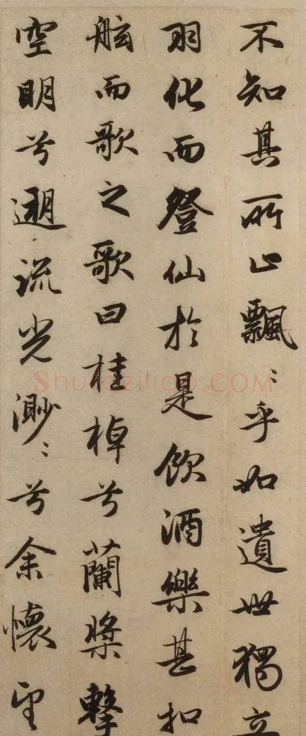 赵孟頫书法作品欣赏《前赤壁赋》 | 书法名家作品欣赏