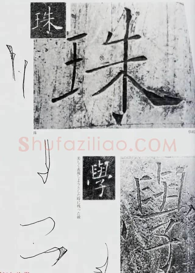 荒金大琳编著《褚遂良雁塔圣教序扩大观察记录》 | 毛笔楷书字帖