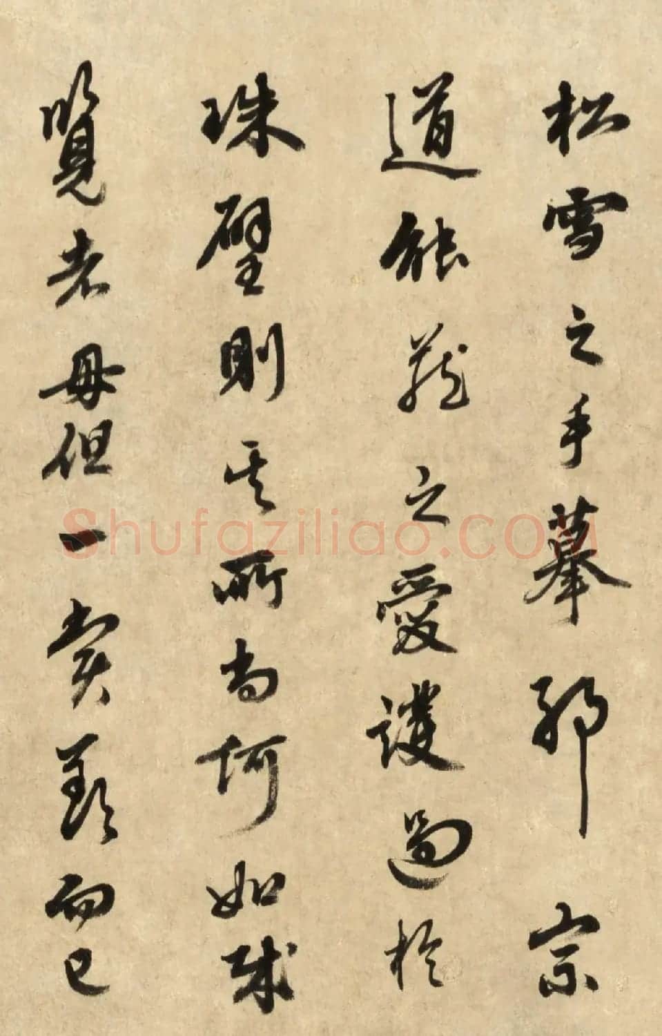 祝允明题宗道藏赵松雪摹定武兰亭序 | 毛笔书法作品