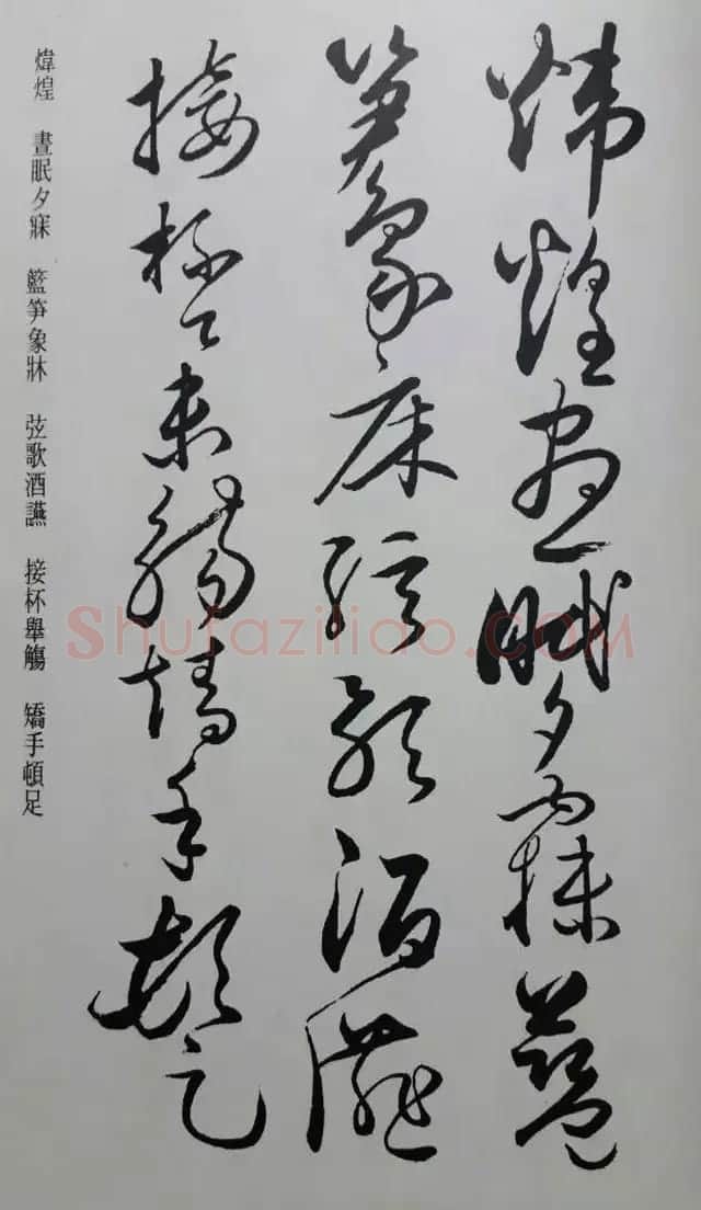 罕见的怀素草书《千字文》净云枝藏帖 | 软笔草书字帖