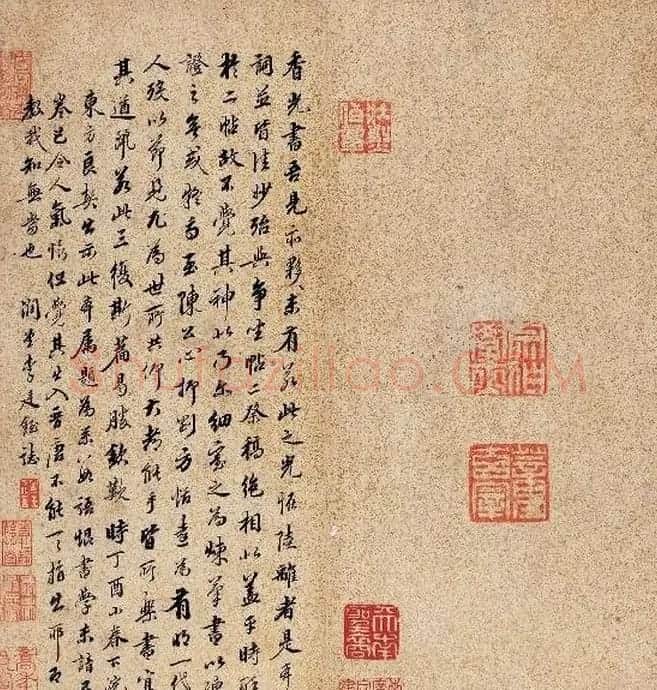 董其昌行书册页《董思翁书陈尚书神道碑》 | 名家书法作品精选