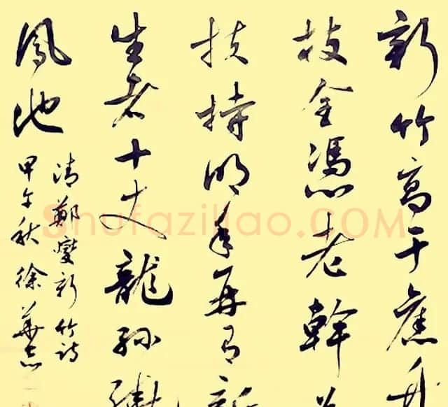 济南军区徐华志书法作品欣赏 | 软笔书法作品