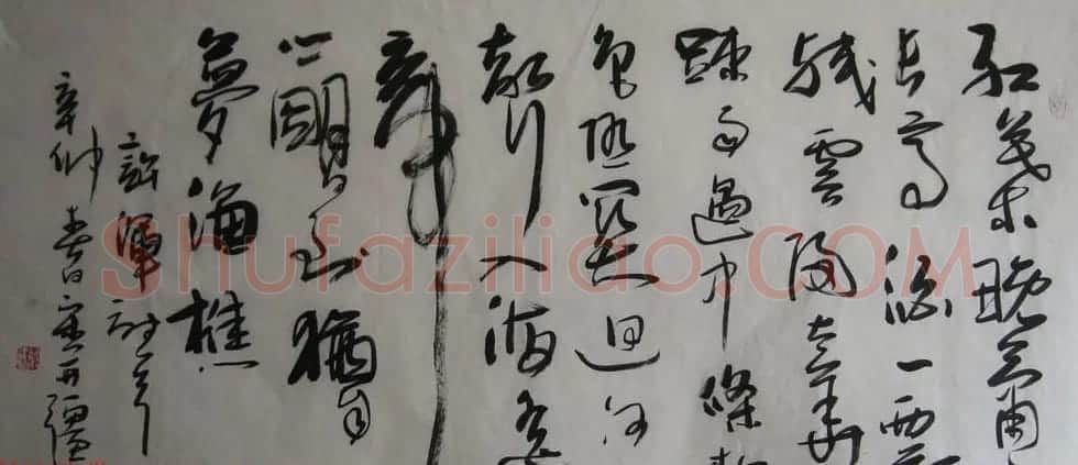 著名书画家宋开强草书书法作品欣赏 | 书法作品赏析