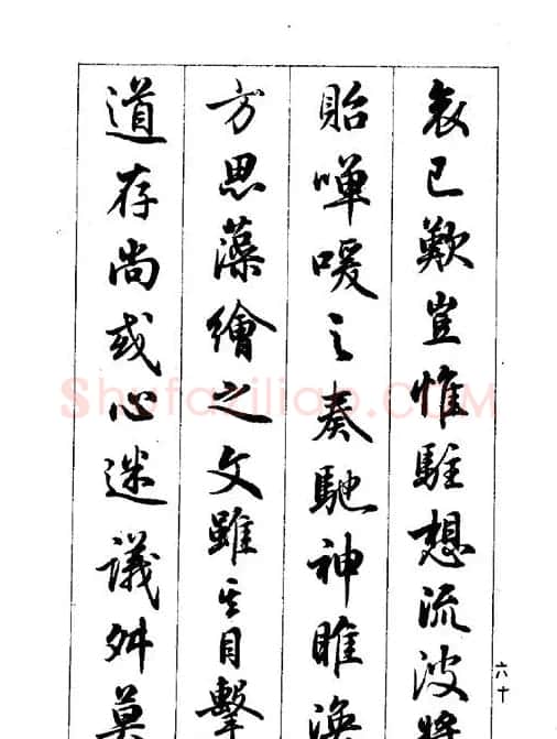 梁鼎光行书欣赏《孙过庭书谱》 | 软笔行书字帖