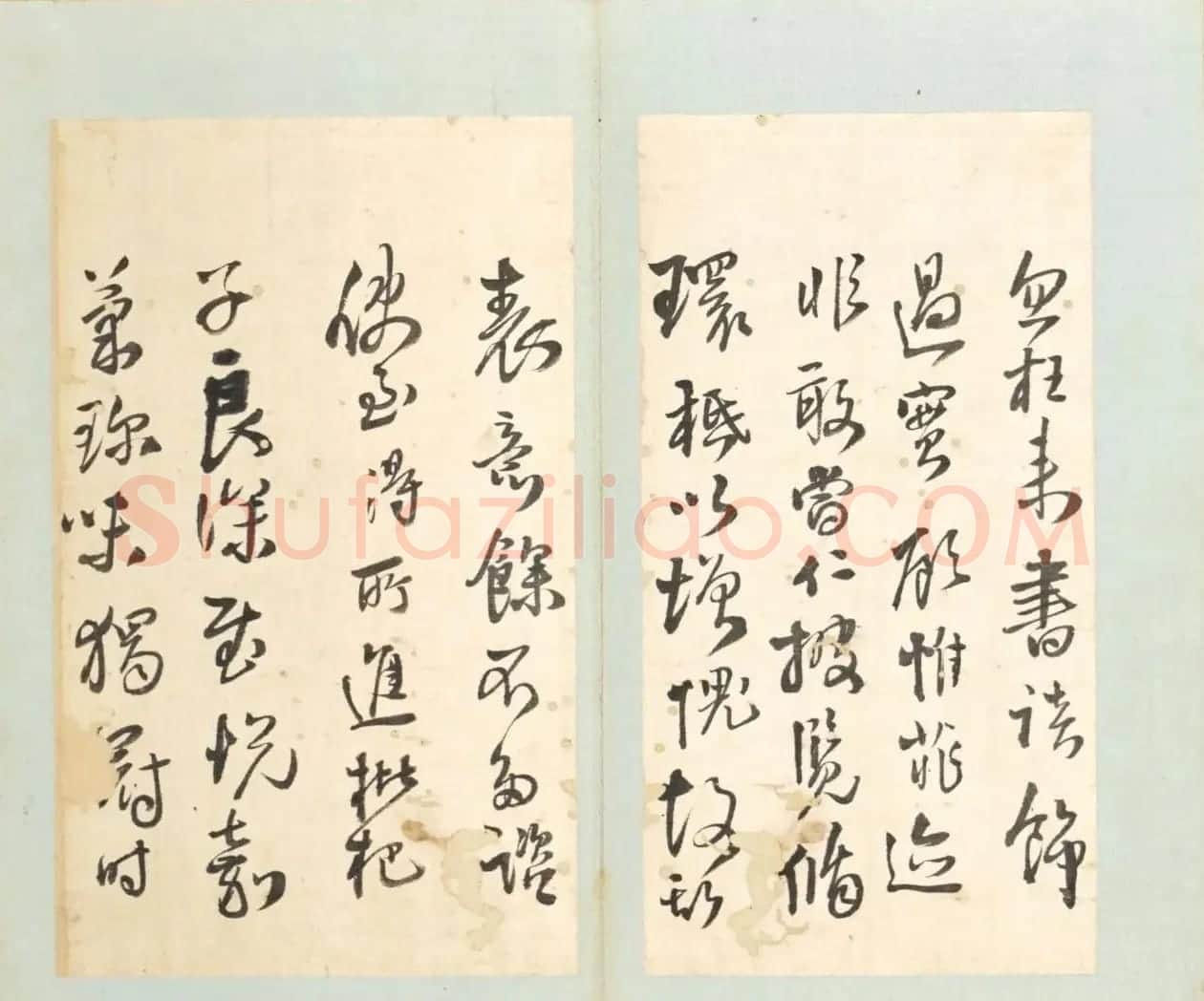 王铎临晋唐法帖册页 | 书法名家作品鉴赏