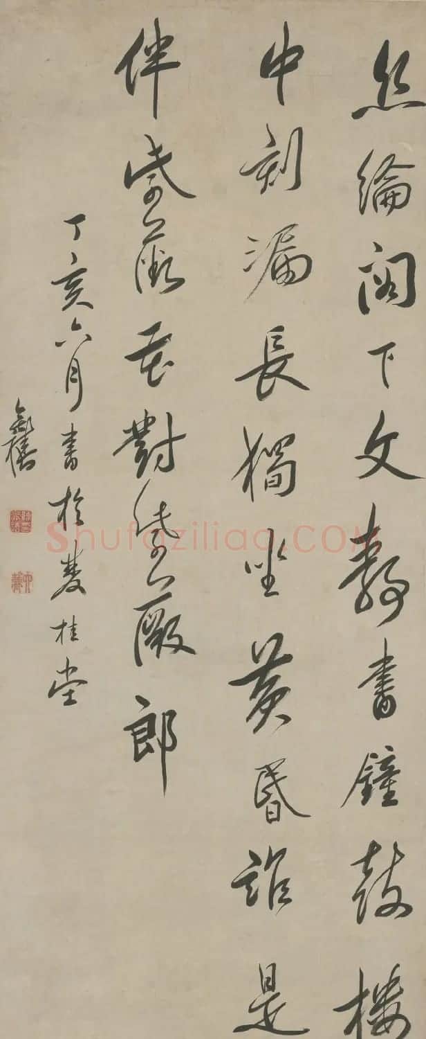 陈奕禧书法诗轴馆藏合辑 | 书法名家作品欣赏