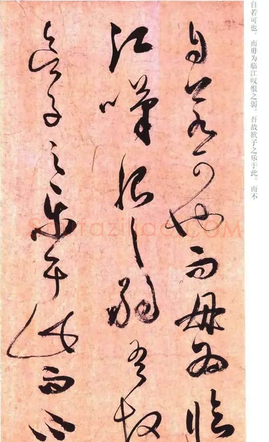 祝允明草书书法赏析《云江记》 | 名家书法作品赏析