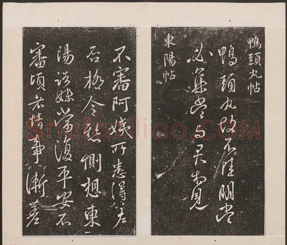 刘园集帖第九卷《二王帖中卷+下卷》 | 书法碑帖
