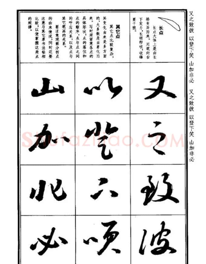 书法字海《王羲之草书十七帖解析字帖》 | 毛笔草书字帖