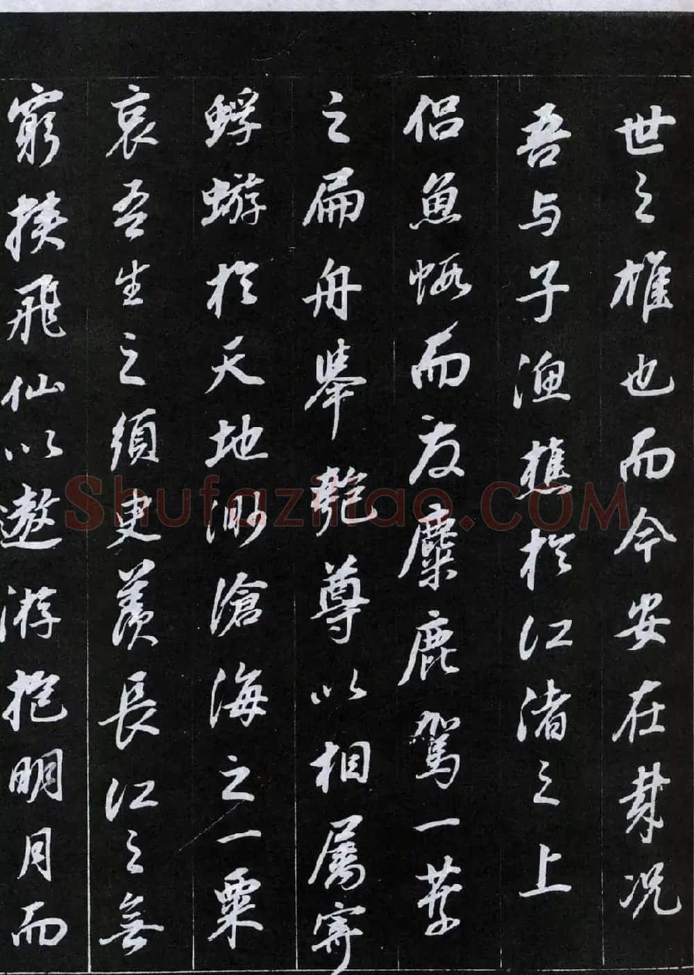 董其昌书法欣赏《前后赤壁赋》刻本 | 名家书法作品赏析