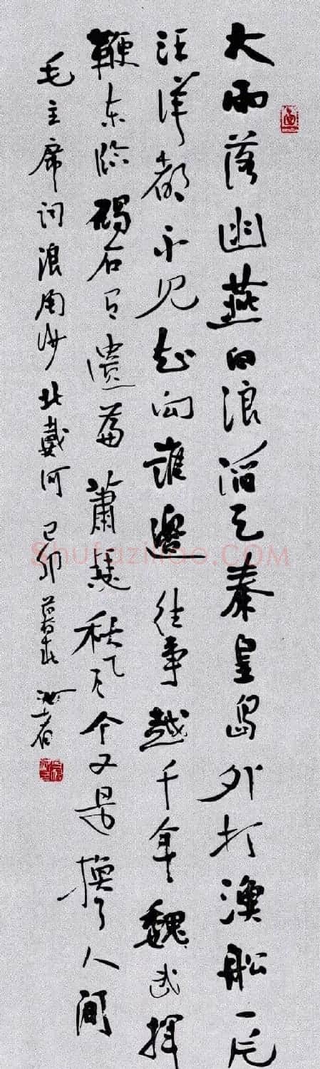 百家书写毛主席诗词书法作品欣赏第三辑 | 名家书法作品赏析