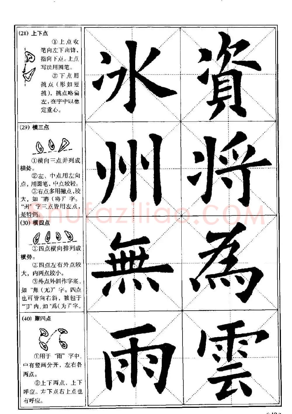 欧体书法教程《欧阳询楷书入门大字帖》 | 毛笔楷书字帖