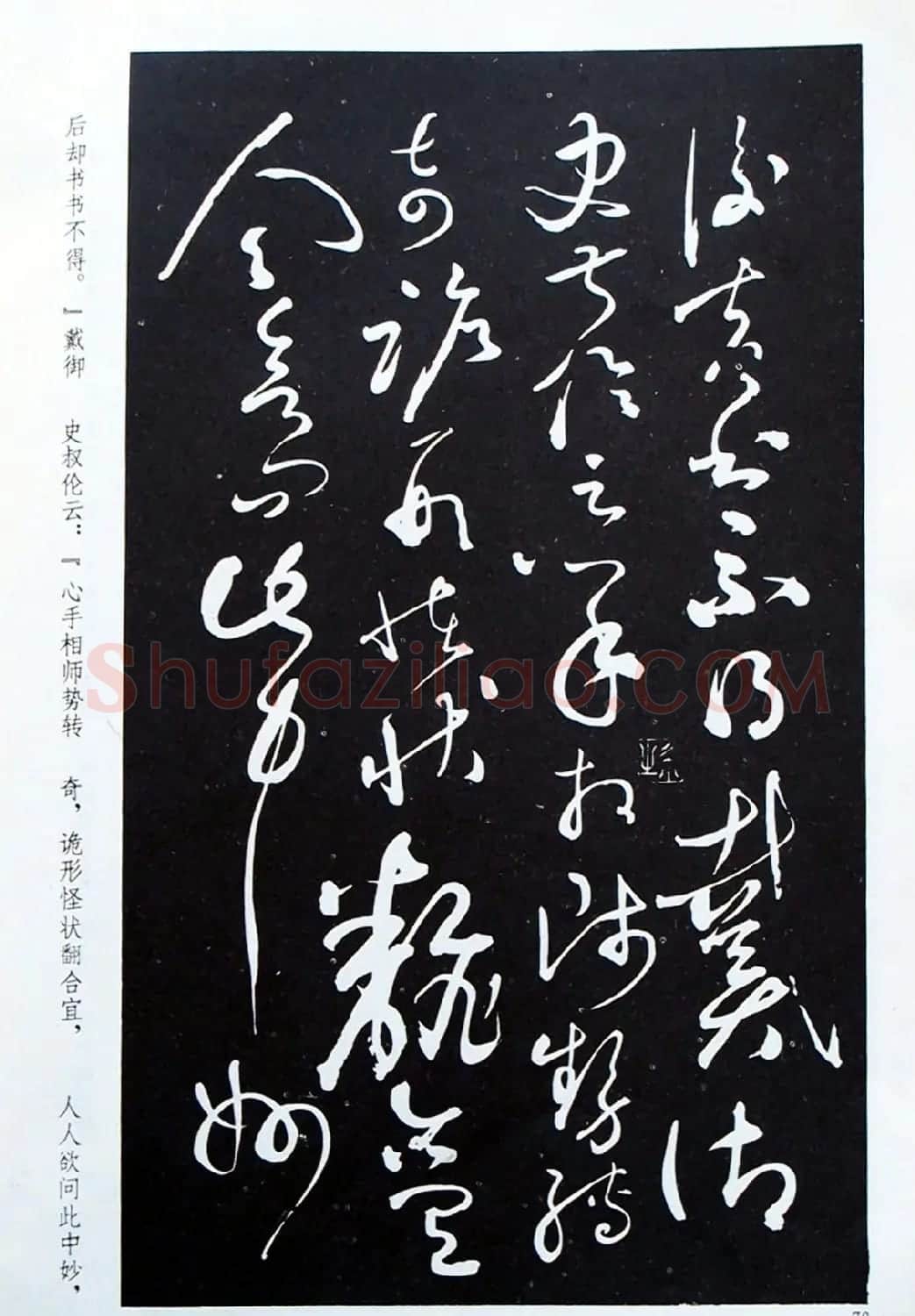 《怀素草书自叙帖》蜀中石氏藏本 | 毛笔草书字帖
