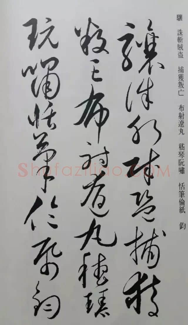罕见的怀素草书《千字文》净云枝藏帖 | 软笔草书字帖