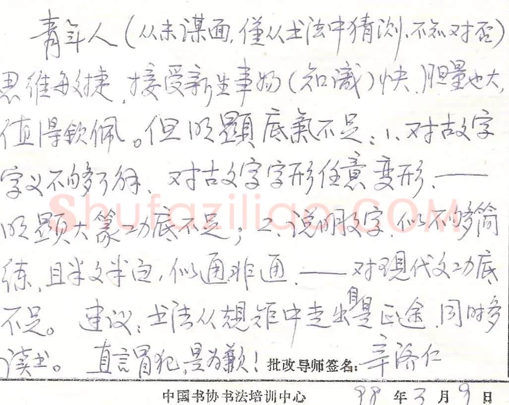 辛济仁圆珠笔手迹 | 书法名家作品欣赏
