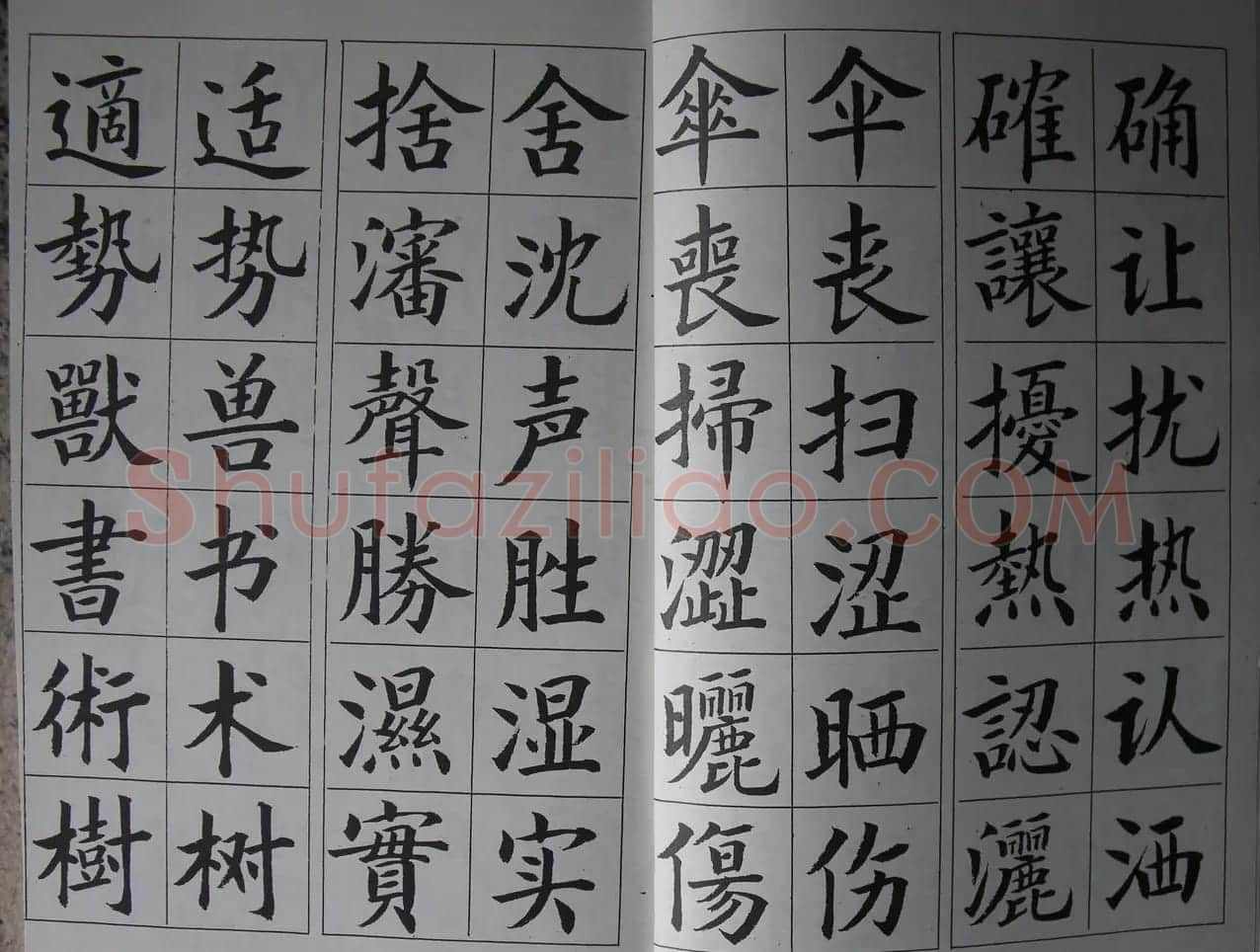 廖蕴玉字帖《简繁对照楷书字范》 | 软笔楷书字帖