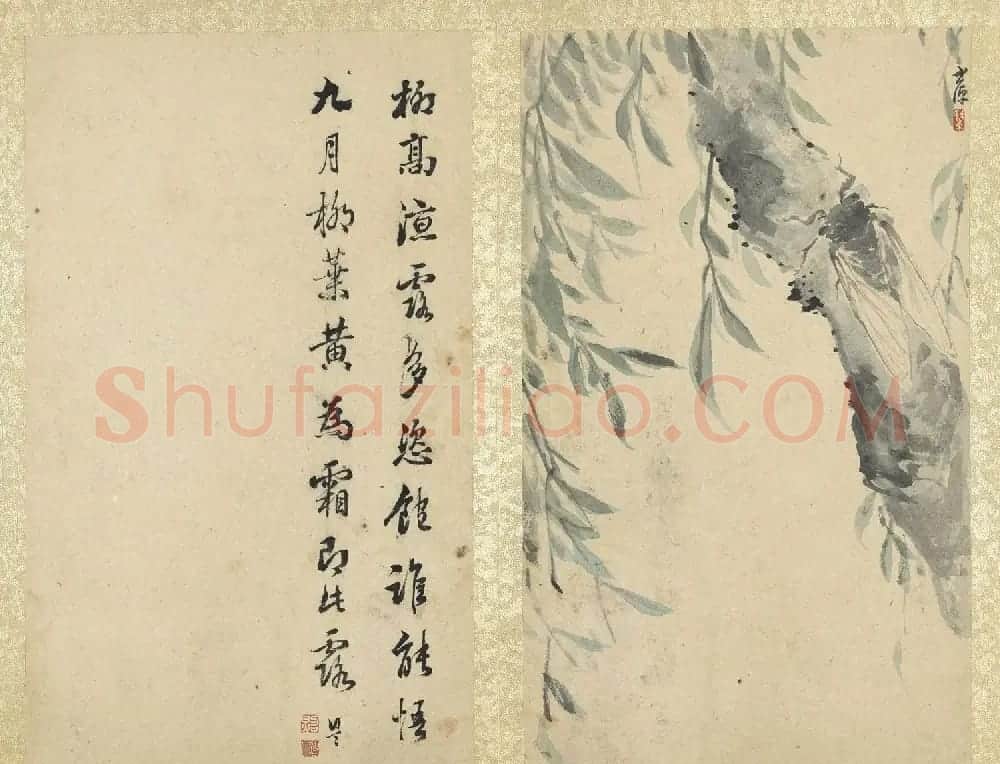 张照行书题李世倬杂画册 | 传世书法作品欣赏