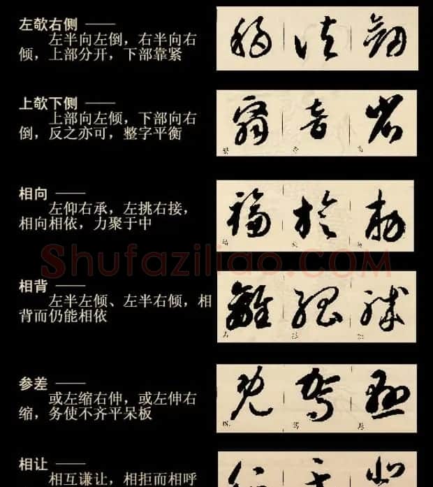 书法课堂--草书四大要素和结构技法 | 软笔草书字帖