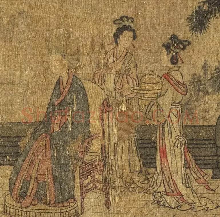 宋高宗楷书《女孝经》马和之补图绢本 | 传世书法作品精选