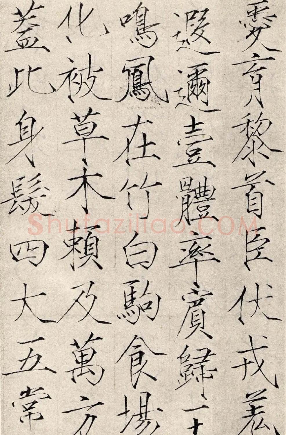 赵佶书法《小楷书千字文》 | 毛笔楷书字帖