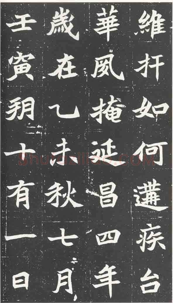 北魏元苌墓志前秦北朝碑刻碑拓,摘自前秦北朝元苌墓志(全本)